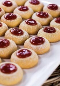 Jam Drop Biscuits: