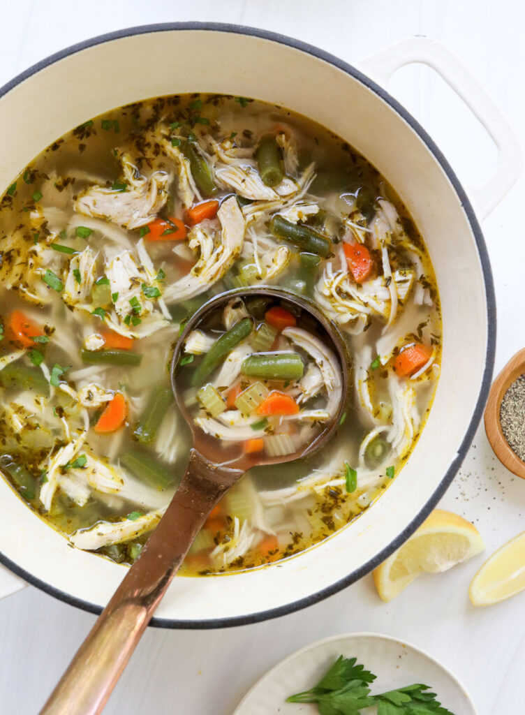 Chicken vegetable soup