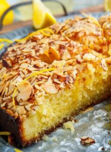lemon coconut almond cake