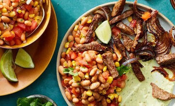 cilantro lime carne asada chilis