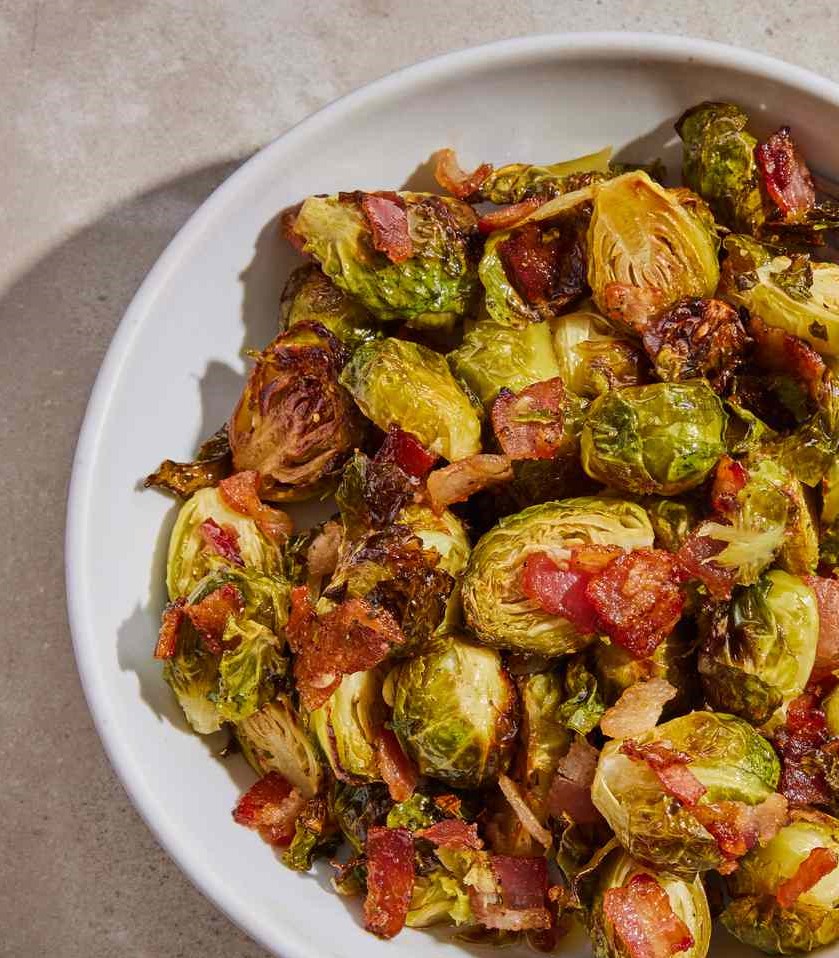 Maple Glazed Brussels Sprouts