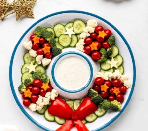 Wreath Veggie Plate