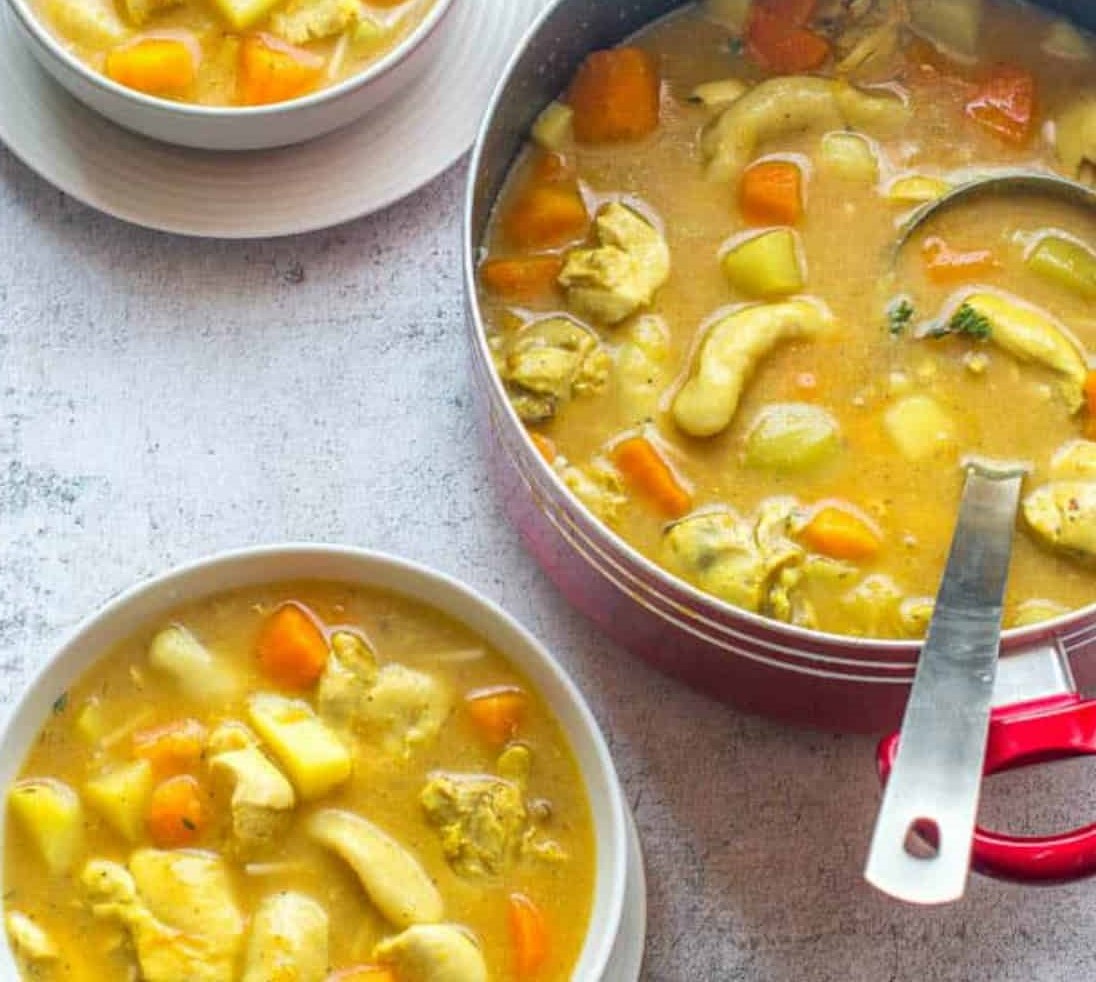 jamaican chicken pumpkin soup