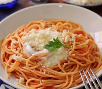 (mexican cheesy spaghetti)