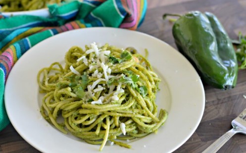 green noodles mexico