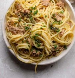 lemon tuna pasta