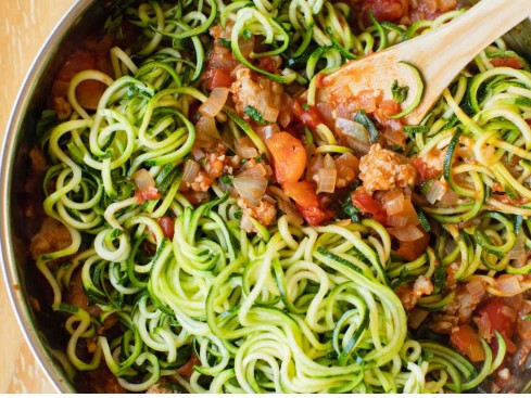 zucchini noodle casserole