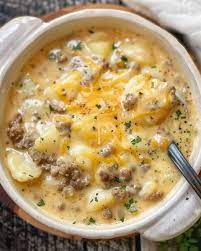 hamburger potato soup