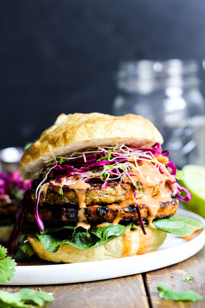 vegan cabbage burgers