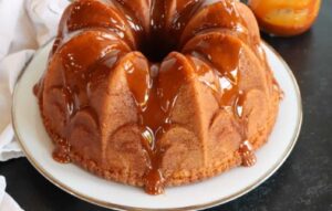 caramel pound cake