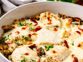 tuscan chicken casserole