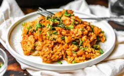 Roasted Red Pepper Risoni